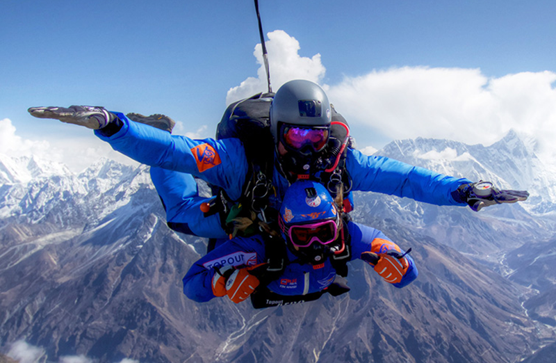 Tandem HALO Skydiving