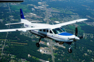 Cessna Caravan Skydive Cross Keys in flight